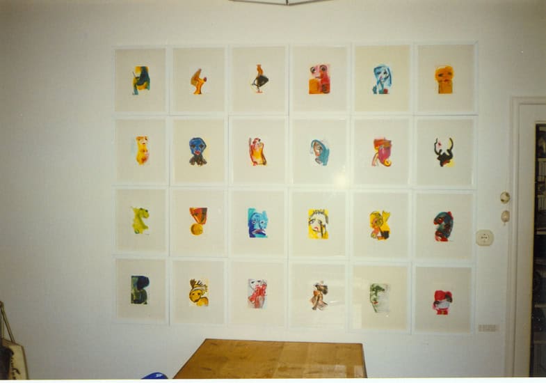Malerei Ausstellung 5. Kunstsonntag 1997