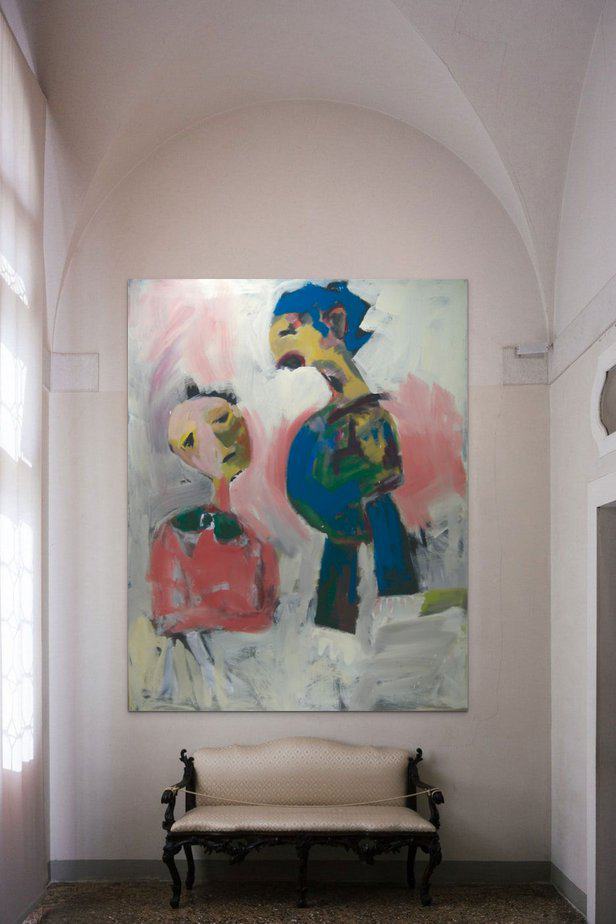 Bilder Kunst Kaufen K102-acrylic_paint_ueberlegenheit_unterlegenheit_k102-001 Bilder Kunst Kaufen K102-acrylic_paint_ueberlegenheit_unterlegenheit_k102-001