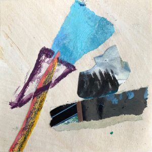 Mixed Media Poetische Miniatur 111 Tuta H787