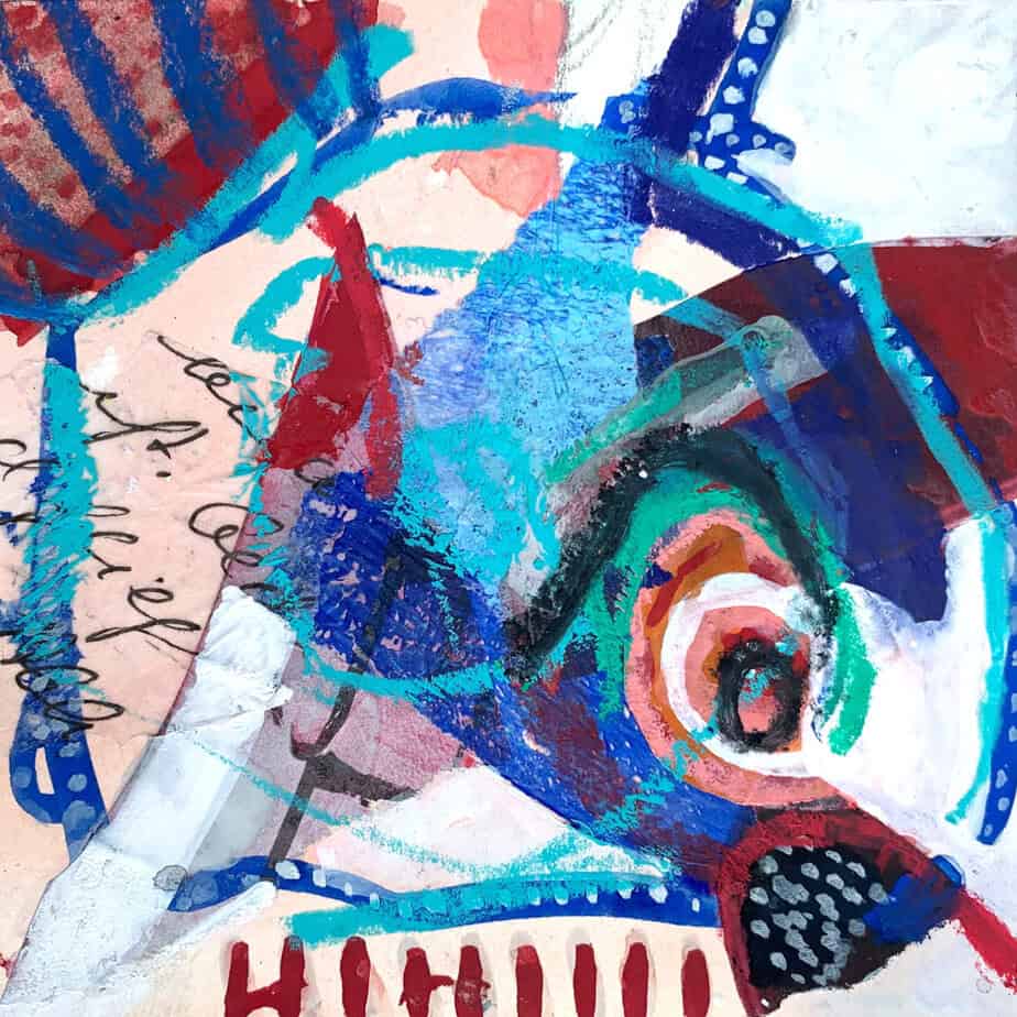 Mixed Media Poetische Miniatur 117 Nemo H793