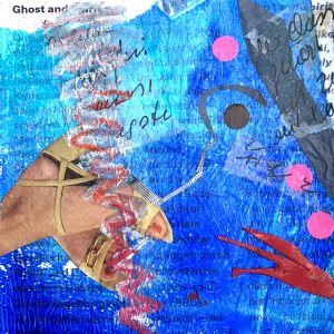 Mixed Media Poetische Miniatur 120 Caso H796