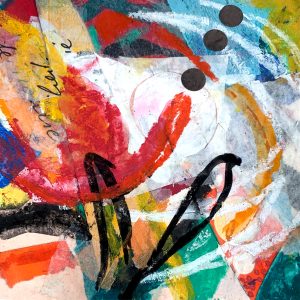 Mixed Media Poetische Miniatur 124 Aklia H800