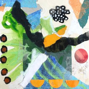 Mixed Media Poetische Miniatur 126 Xuji H802