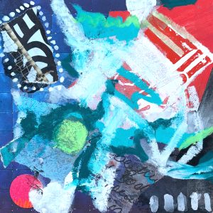 Mixed Media Poetische Miniatur 133 Pakes H809