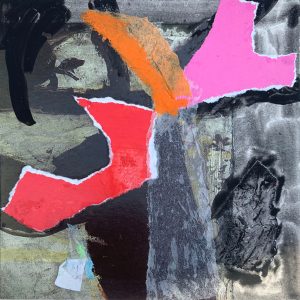 Mixed Media Poetische Miniatur 136 H812