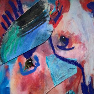 Mixed Media Poetische Miniatur 138 Ava H814