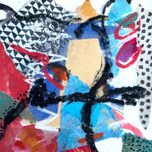 Mixed Media Poetische Miniatur 144 Klowi H820