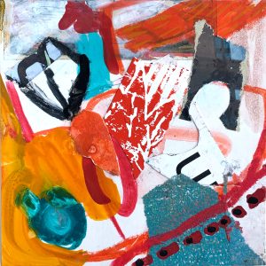 Mixed Media Poetische Miniatur 148 Apila H824