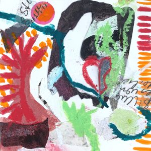 Mixed Media Poetische Miniatur 151 Cusio H827