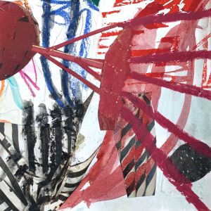 Mixed Media Poetische Miniatur 162 Strupp H838