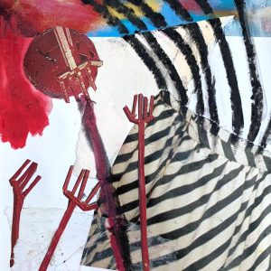 Mixed Media Poetische Miniatur 163 Gratas H839