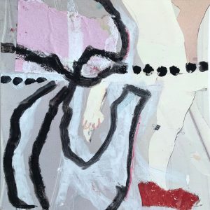 Mixed Media Poetische Miniatur 164 Nuri H840