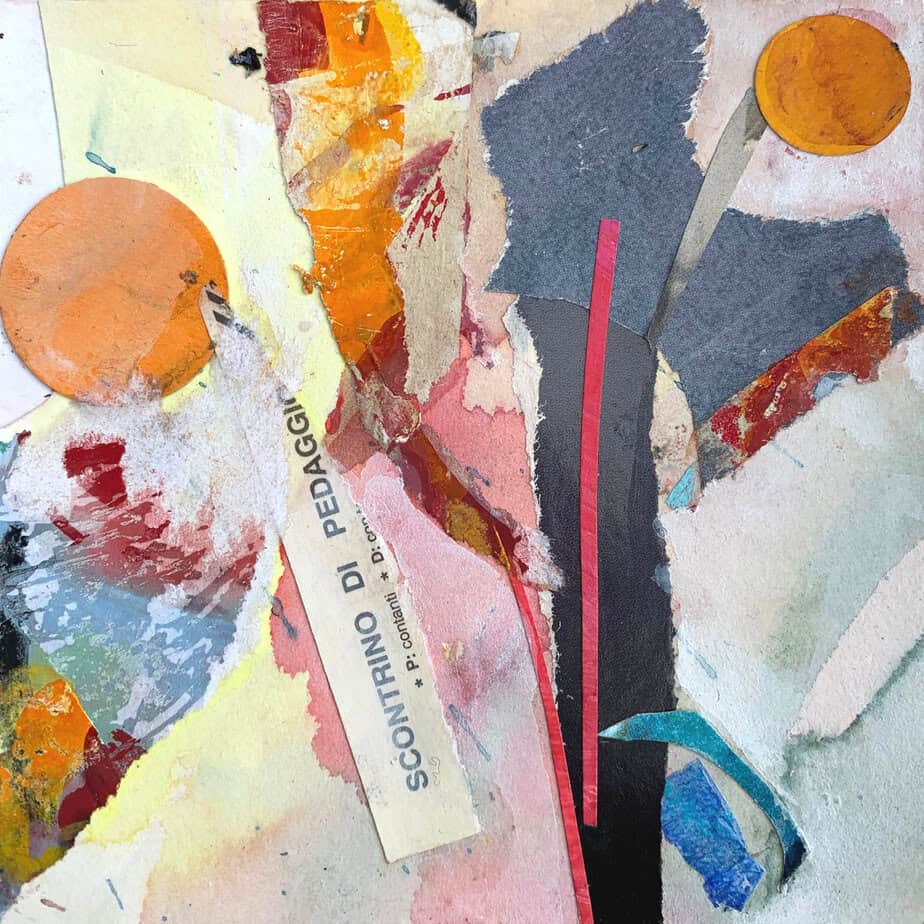 Mixed Media Poetische Miniatur 166 Colara H842