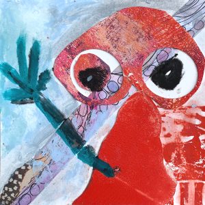 Mixed Media Poetische Miniatur 167 Emiso H843