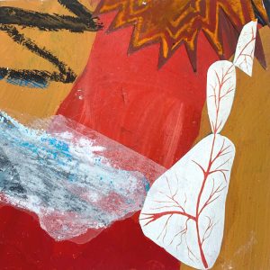 Mixed Media Poetische Miniatur 196 Daddur H872