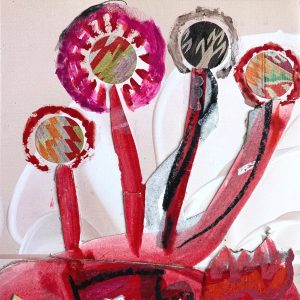 Mixed Media Poetische Miniatur 212 Tuxemus H891