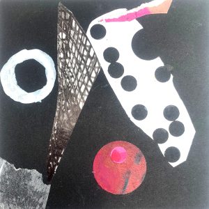 Mixed Media Poetische Miniatur 223 Lokko H902