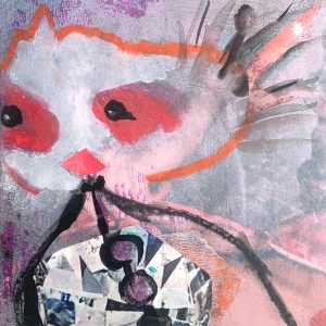 Mixed Media Poetische Miniatur 224 Varata H903