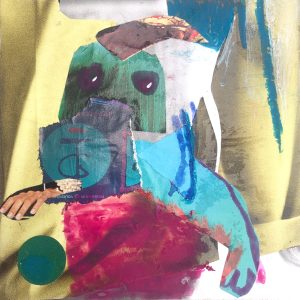 Mixed Media Poetische Miniatur 227 Gabba H906