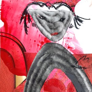 Mixed Media Poetische Miniatur 238 Lisa H918