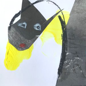 Mixed Media Poetische Miniatur 239 Husa H919