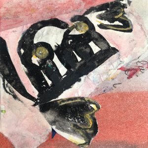 Mixed Media Poetische Miniatur 242 Klua H922