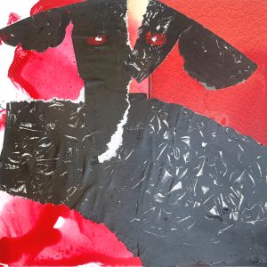 Mixed Media Poetische Miniatur 244 Kloso H924