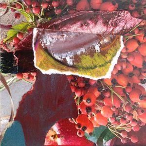 Mixed Media Poetische Miniatur 248 Occhi H928