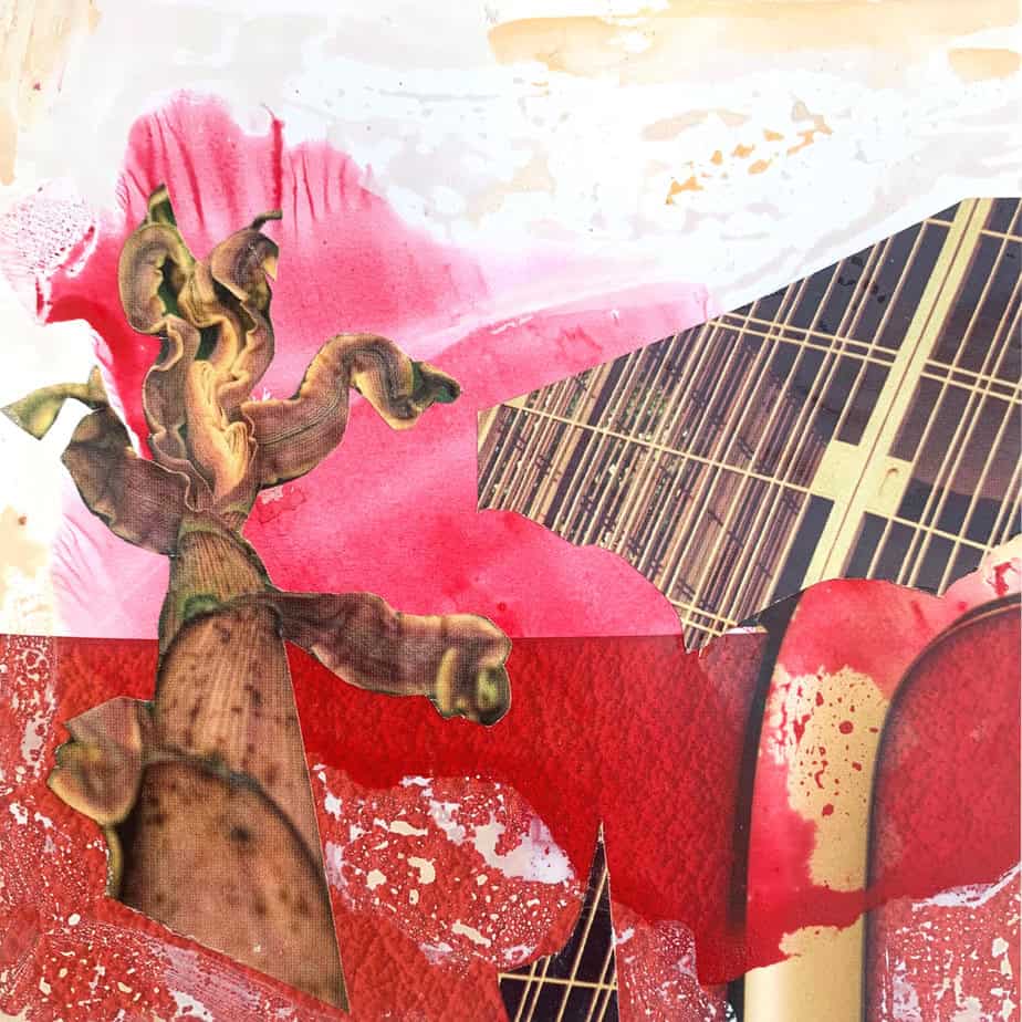 Mixed Media Poetische Miniatur 249 Zerfa H929