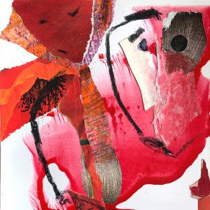 Mixed Media Poetische Miniatur 254 Piplo H934