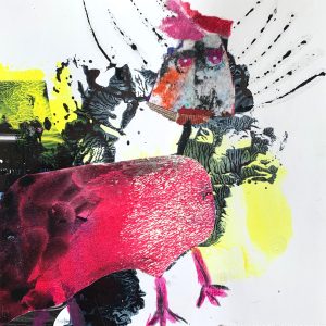 Mixed Media Poetische Miniatur 256 Brasa H936