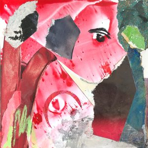 Mixed Media Poetische Miniatur 259 Bredi H939