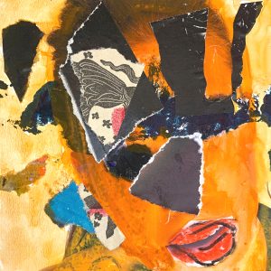 Mixed Media Poetische Miniatur 261 Kopage H942