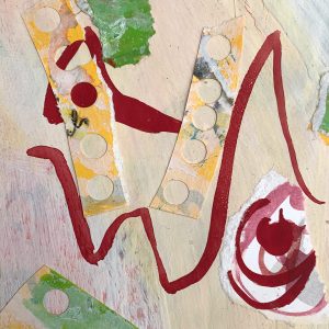 Mixed Media Poetische Miniatur 268 Bridim H949