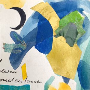 Mixed Media Poetische Miniatur 271 Maumari H952