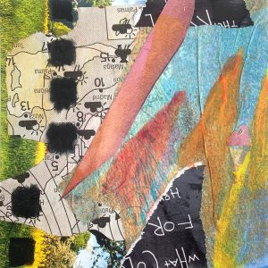 Mixed Media Poetische Miniatur 273 Mowari H954