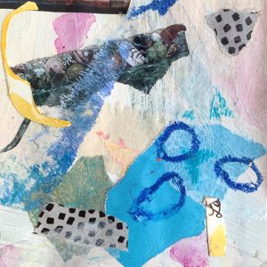 Mixed Media Poetische Miniatur 274 Jofida H955