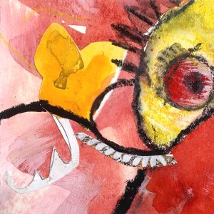 Mixed Media Poetische Miniatur 20 Polipa H961