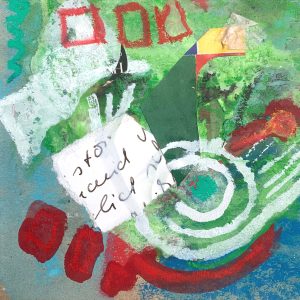 Mixed Media Poetische Miniatur 282 Seelofa H963