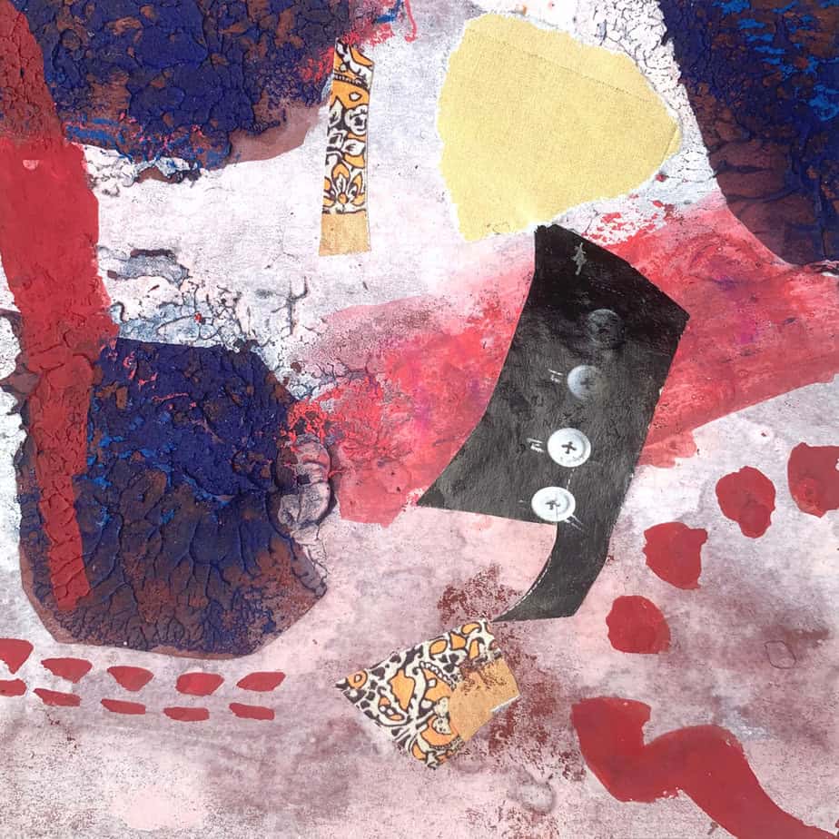 Mixed Media Poetische Miniatur 285 Opula H967