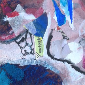 Mixed Media Poetische Miniatur 292 Ropas H974