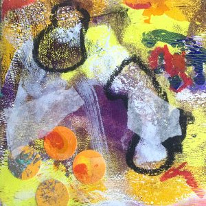 Mixed Media Poetische Miniatur 295 Verasse H977