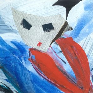 Mixed Media Poetische Miniatur 296 odolo H978