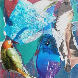 Mixed Media Poetische Miniatur 300 Umhali H982