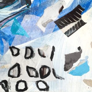 Mixed Media Poetische Miniatur 302 Grafe H984