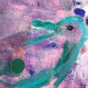 Mixed Media Poetische Miniatur 306 Olpiss H988