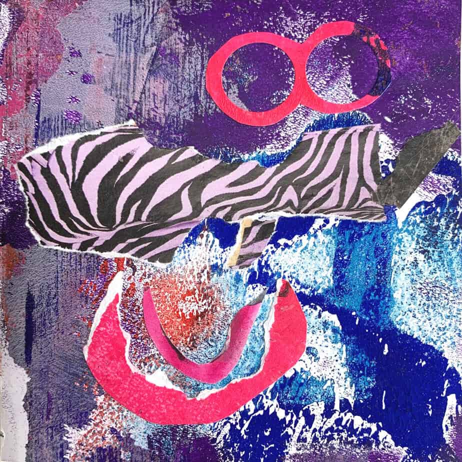 Mixed Media Poetische Miniatur 307 Plasus H989