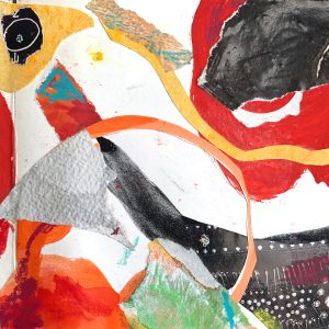 Mixed Media Poetische Miniatur 308 Abala H990