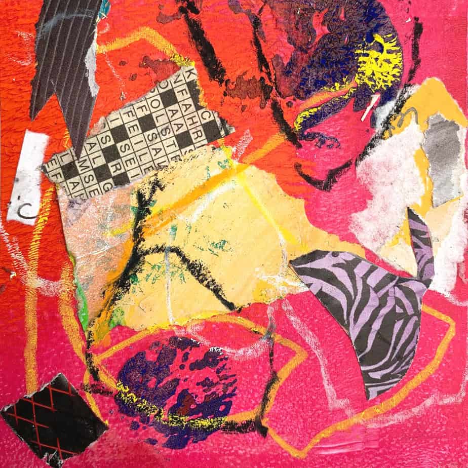 Mixed Media Poetische Miniatur 313 Ogila H995