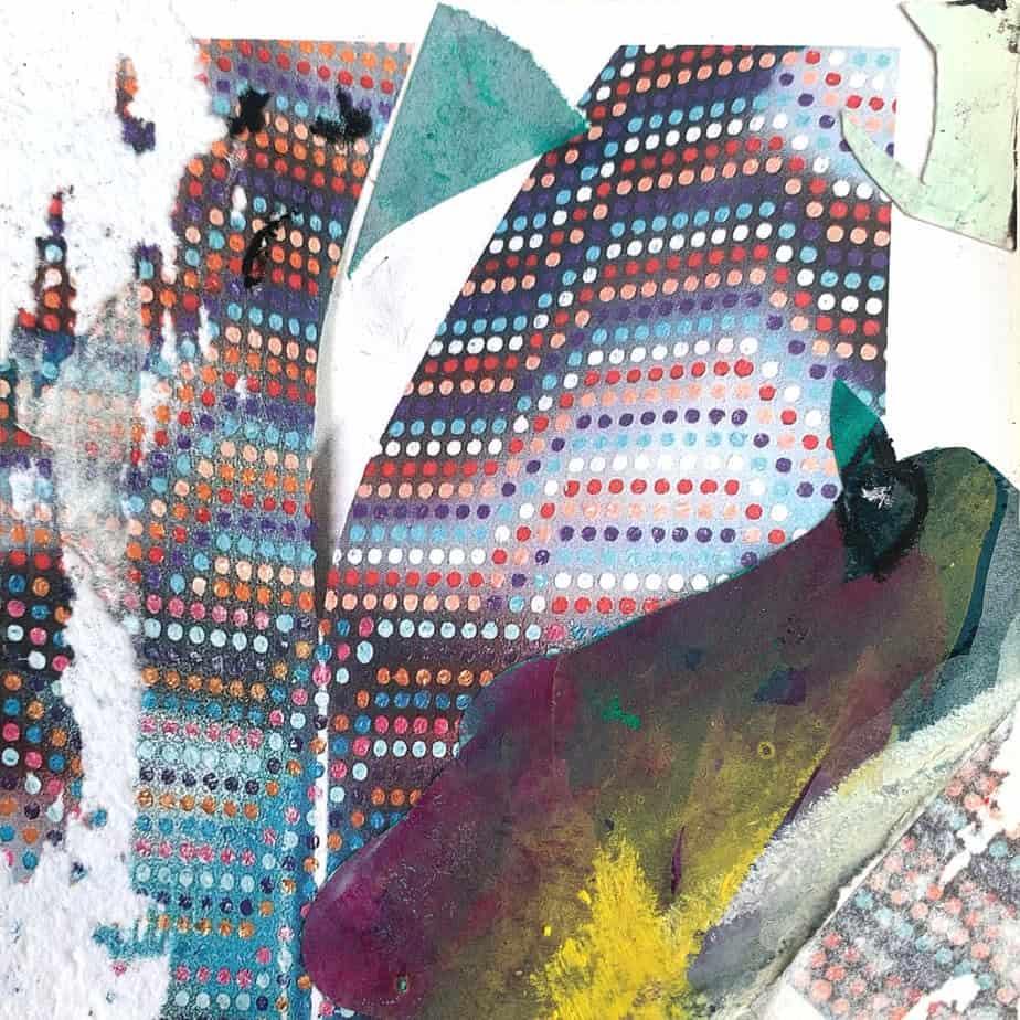 Mixed Media Poetische Miniatur 325 Umhalo H1007